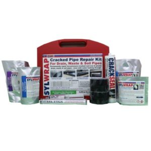 Drain & Waste Pipe Repair Kit – For Cracked Cast Iron & Plastic